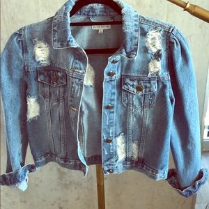Denim jacket. Never worn.
